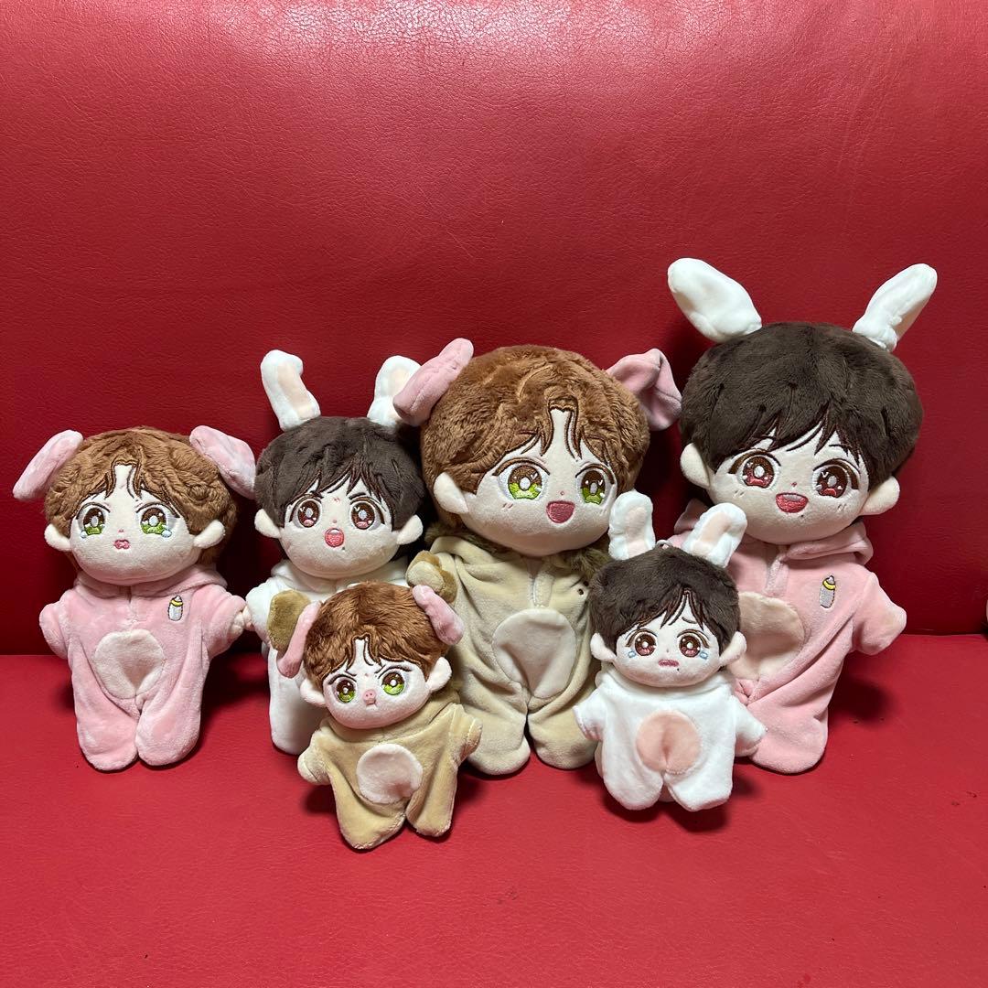 博君一肖 王一博肖战 ぬいぐるみ啵比赞比 木鬼