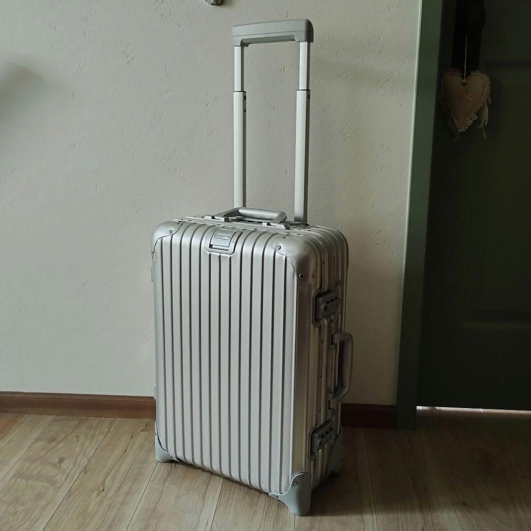 ◎希少◎美品★RIMOWAリモワ★トパーズ★機内持ち込み2輪TSAロック