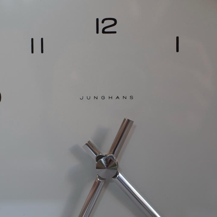 ユンハンス JUNGHANS 壁掛け時計 マックスビル ウォールクロック