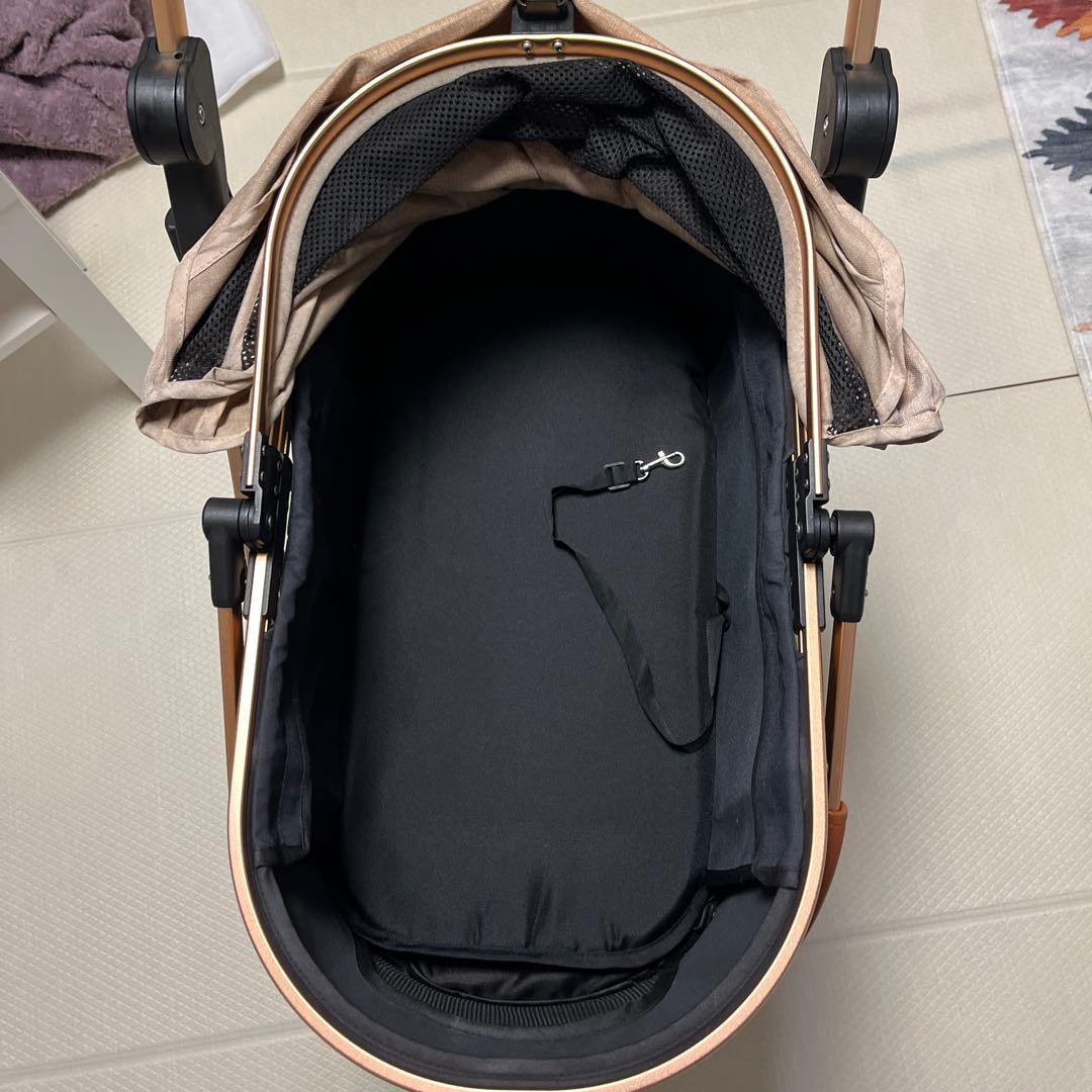 SKISOPGO 4輪ペットカートサスペンションあり