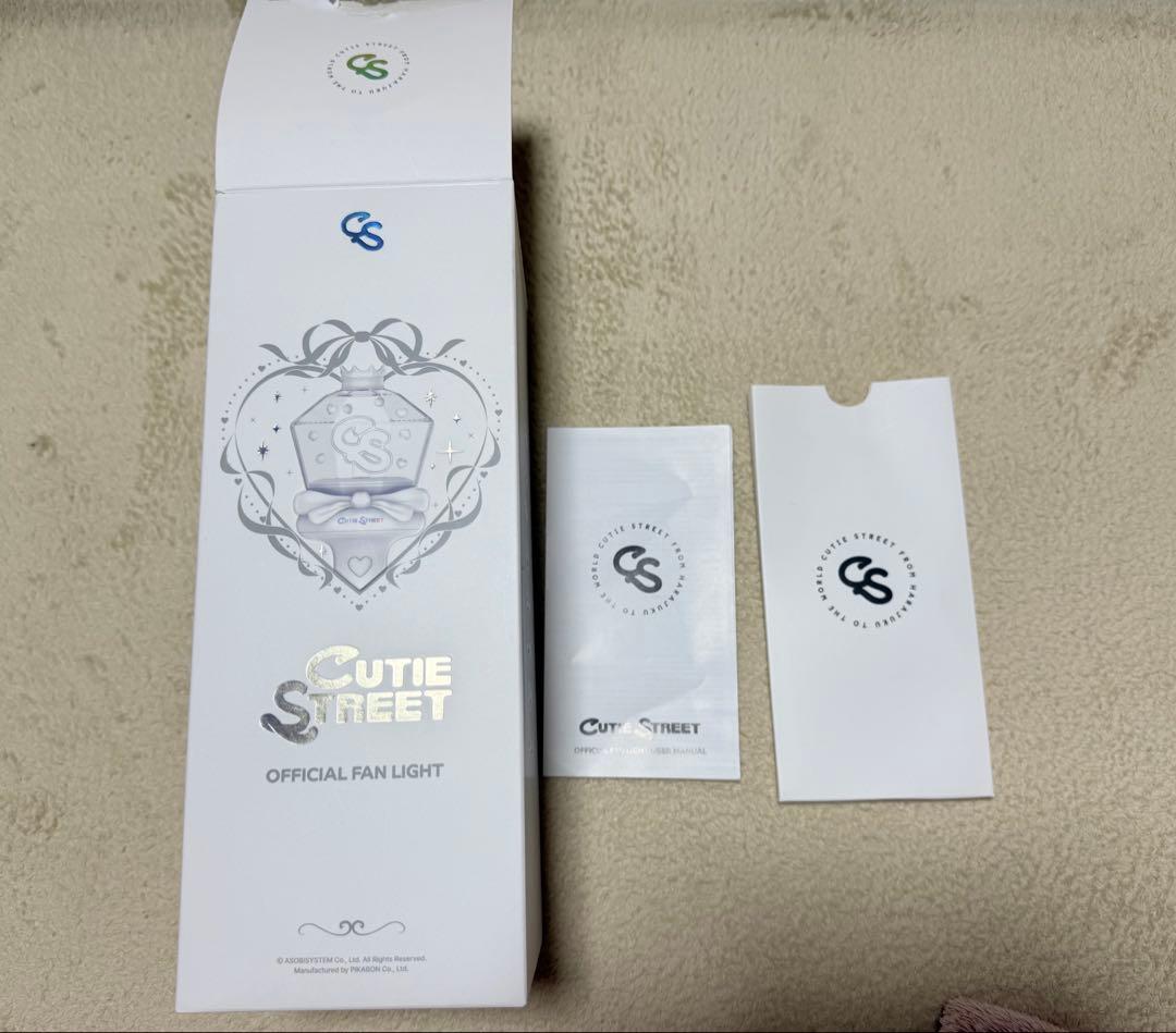 CUTIE STREET ペンライト タオル 梅田みゆ