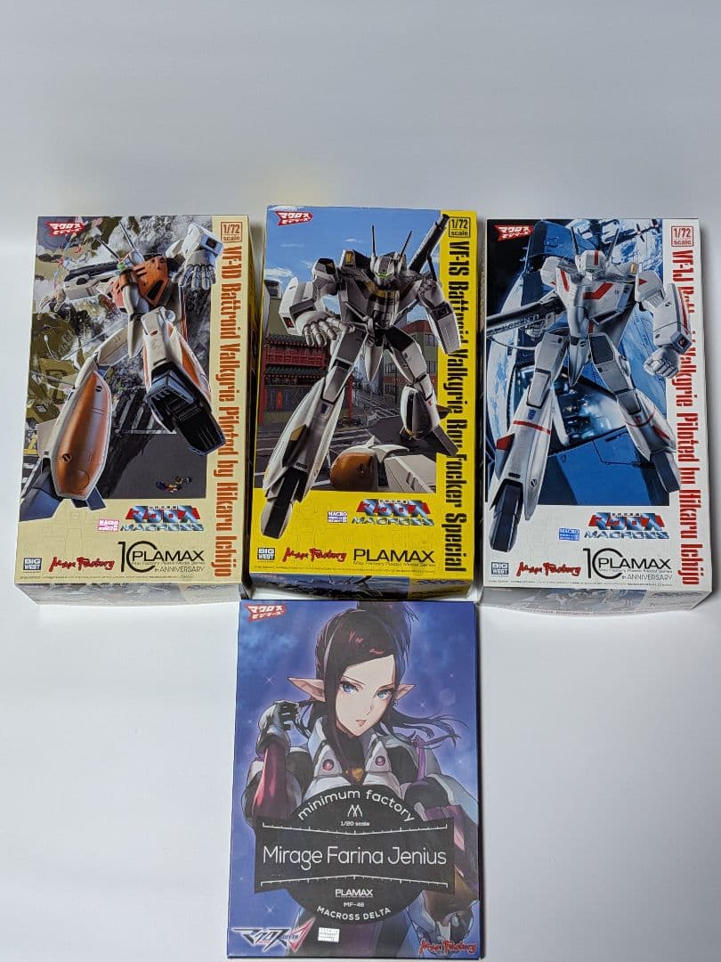 T*須様 マクロスセット　vf-1s vf-1j vf-1d ミラージュ