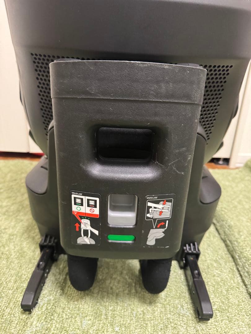 エールベベ クルット6i グランス BF950 ブラック 美品 ISOFIX