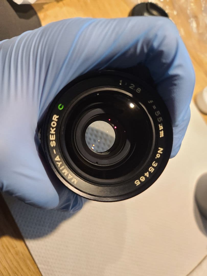 Mamiya Sekor C 55mm f/2.8 レンズ