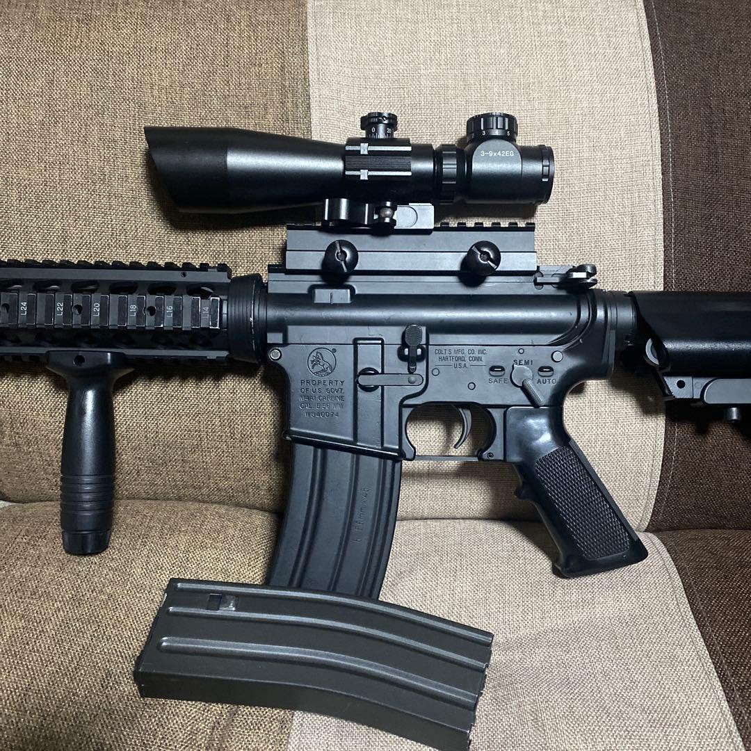 次世代電動ガン M4sopmod 未使用ガンケース付き