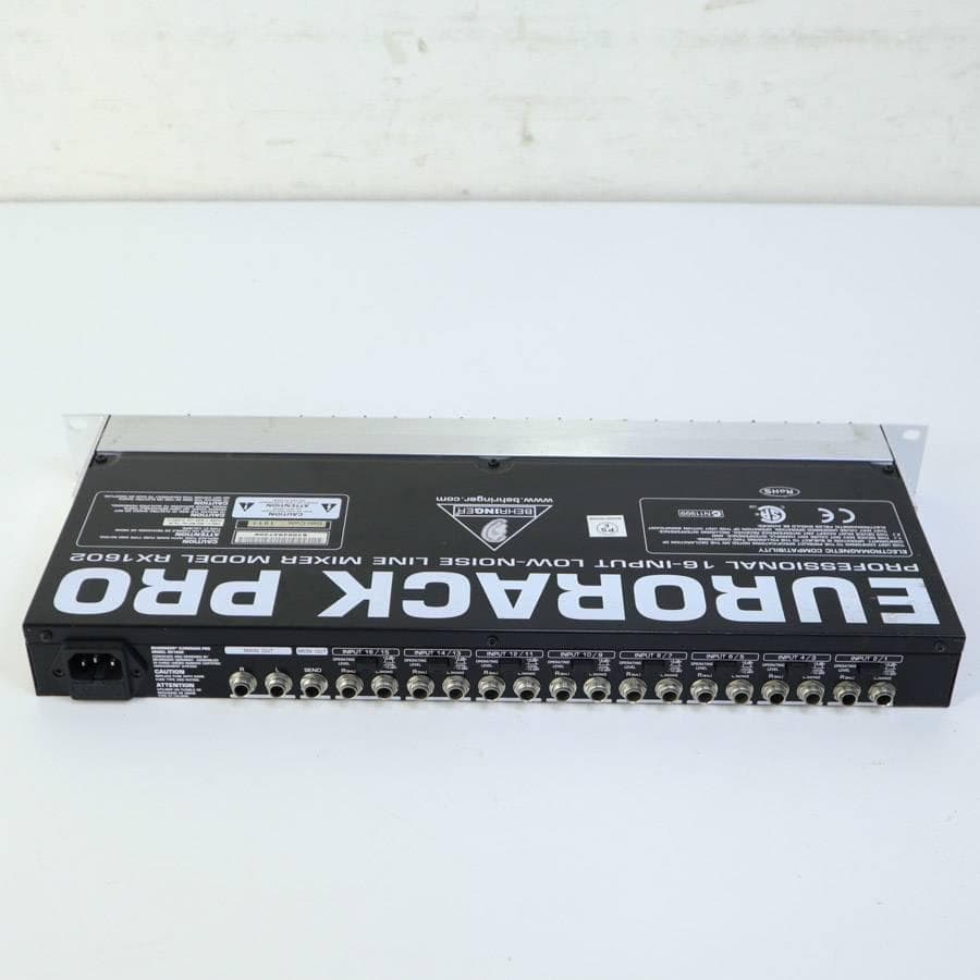 動作品 ベリンガー RX1602 EURORACK PRO ラインミキサー
