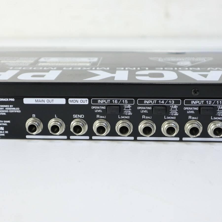 動作品 ベリンガー RX1602 EURORACK PRO ラインミキサー