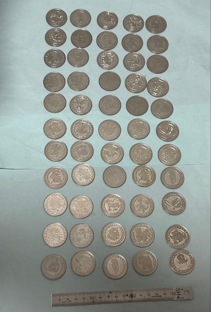 ポケモン　バトル　メダル　55枚