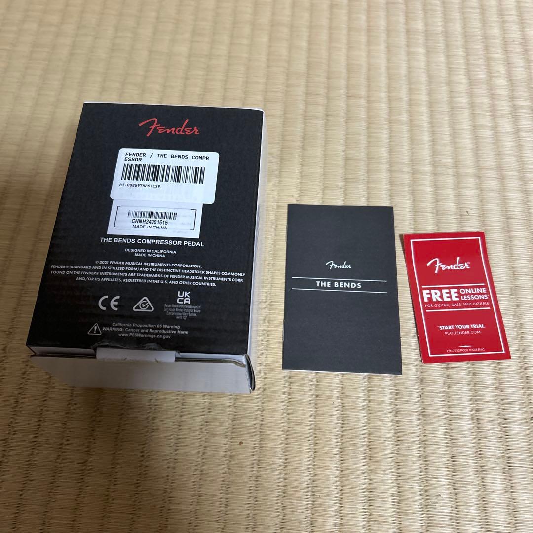 Fender THE BENDS ギター コンプレッサー