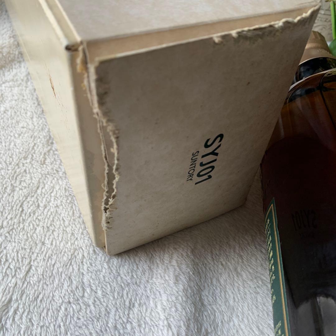 古酒　未開封箱あり　サントリーピュアモルトウイスキー山崎10年