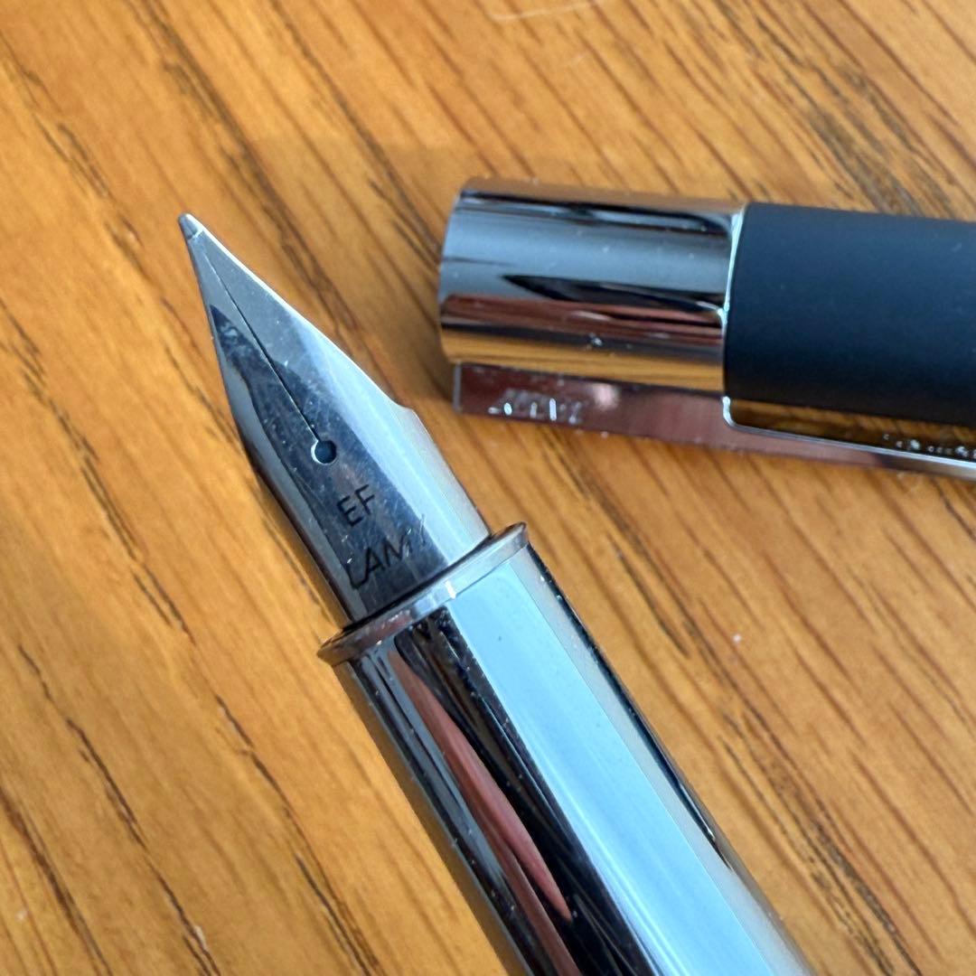 LAMY スカラ　万年筆 EF マットブラック