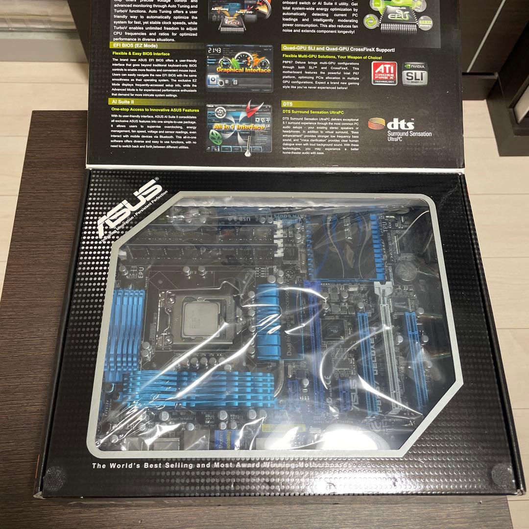 P8P67 +2700k +8GB +GTX750TI SSD40GB セット