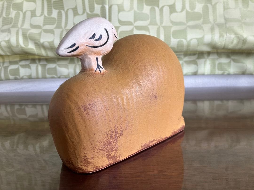 新品　リサラーソン　ライオンと鳥