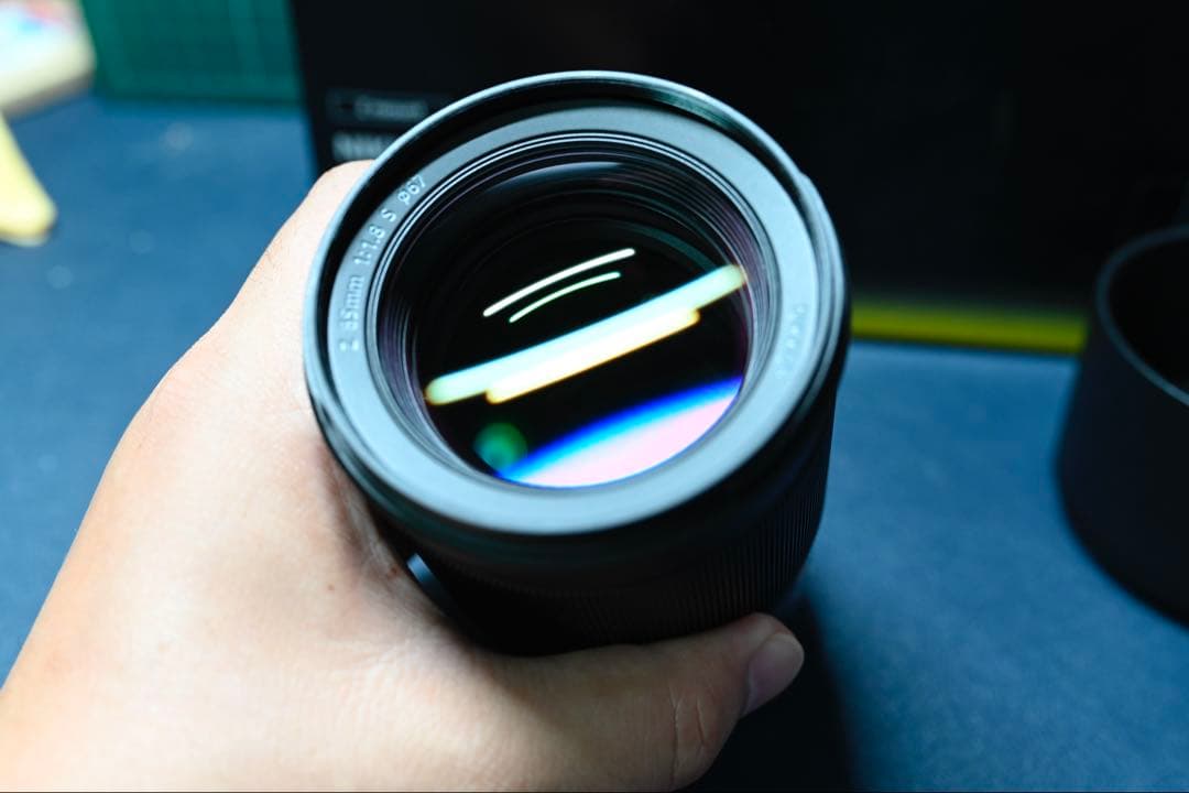 NIKKOR Z 85mm f1.8 S 保護フィルター付き