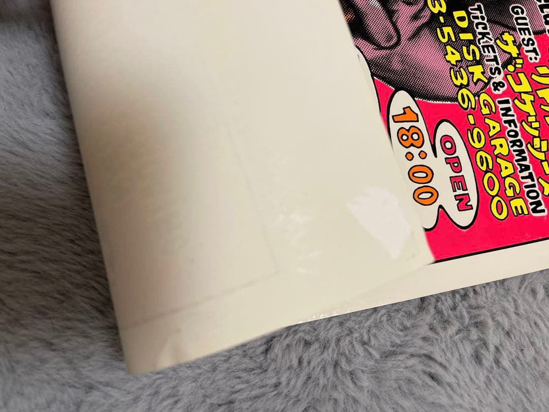 ロッキンジェリービーン 初期　BENTEN LABEL ポスター　サイン付き