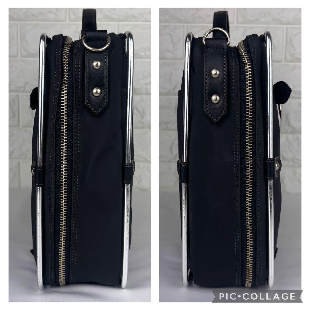 ✨美品 希少 ジャン・ポール・ゴルチエ 2way メタルフレーム ビジネスバッグ