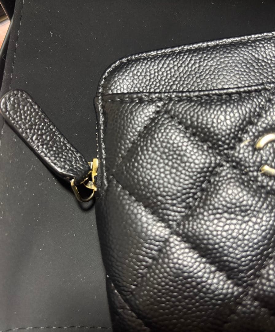 限定値下中【美品】CHANEL ブラック マトラッセケース