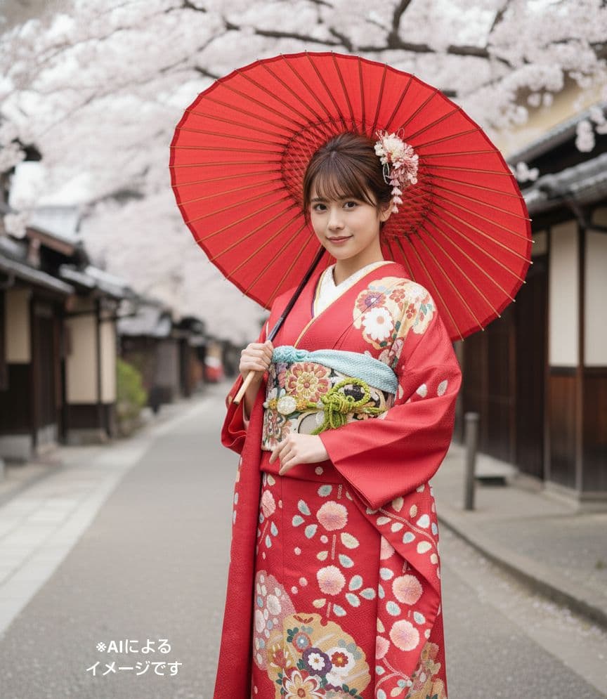 436.高級！！手仕事の花絞りと雪輪　振袖5点セット　正絹　フルセット　成人式