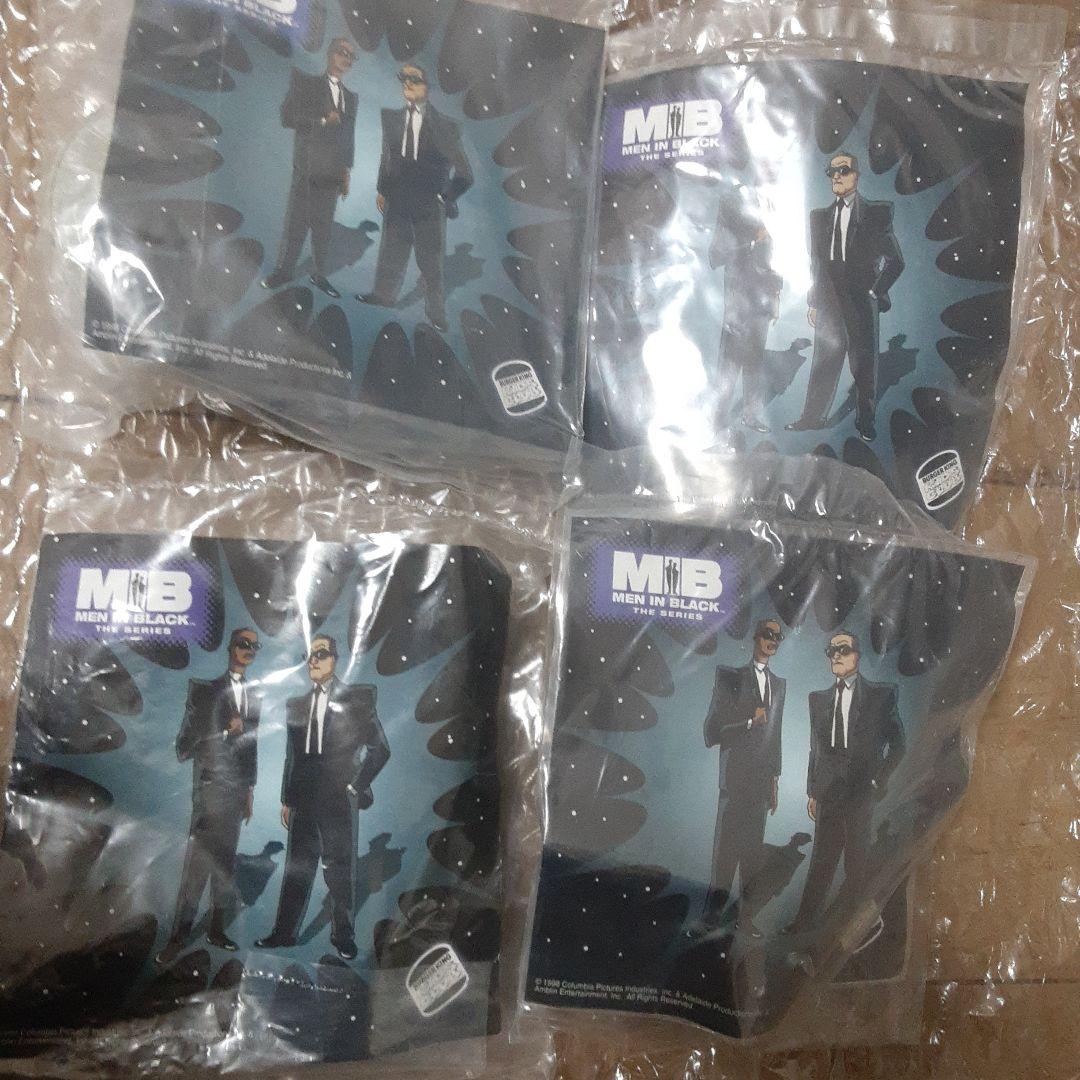 レトロ　ヴィンテージ　メン・イン・ブラック　バーガーキング　ミールトイ　セット