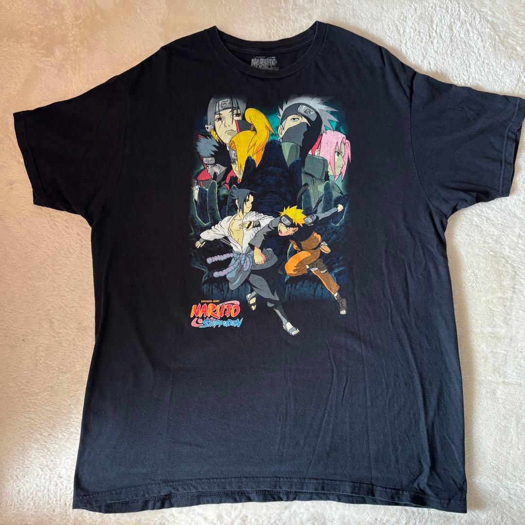 NARUTO ナルト Tシャツ イタチ　ディダラ　鬼鮫　サスケ　XL