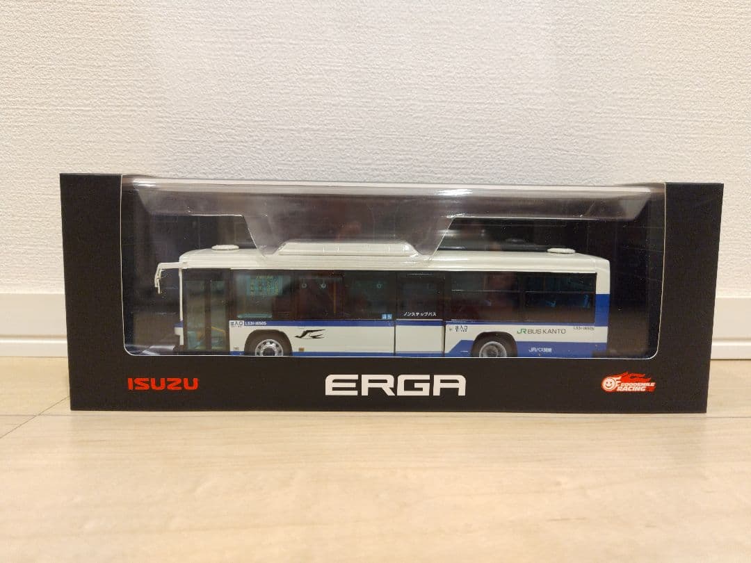 新品未開封　いすゞエルガ　1/43　ジェイアールバス関東
