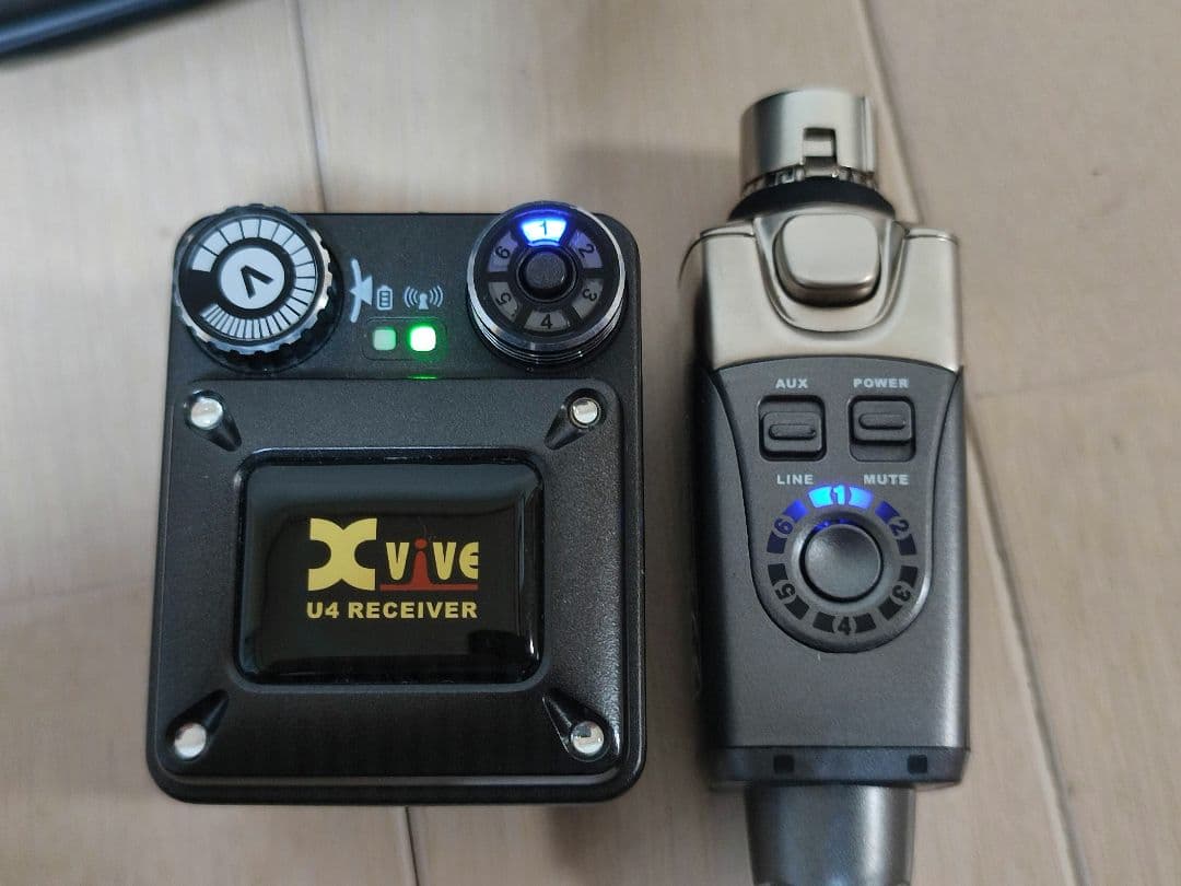Xvive U4 ワイヤレスインイヤーモニターシステム