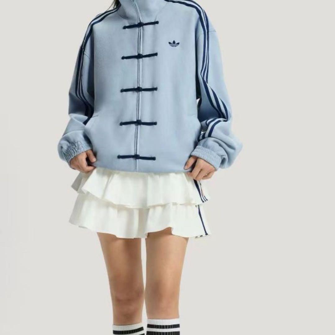 Kohsuke.S ！adidas ライトブルーSサイズ