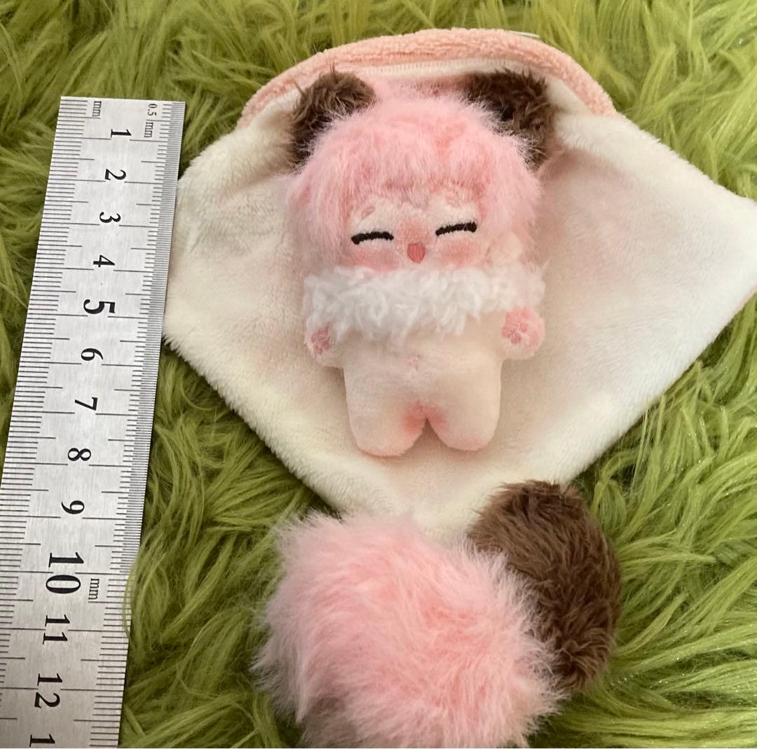 自作ぬいぐるみ・ピンクの猫