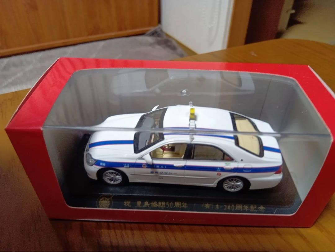 【5台セット☆レア☆】J−コレクション 京商　タクシー 1/43