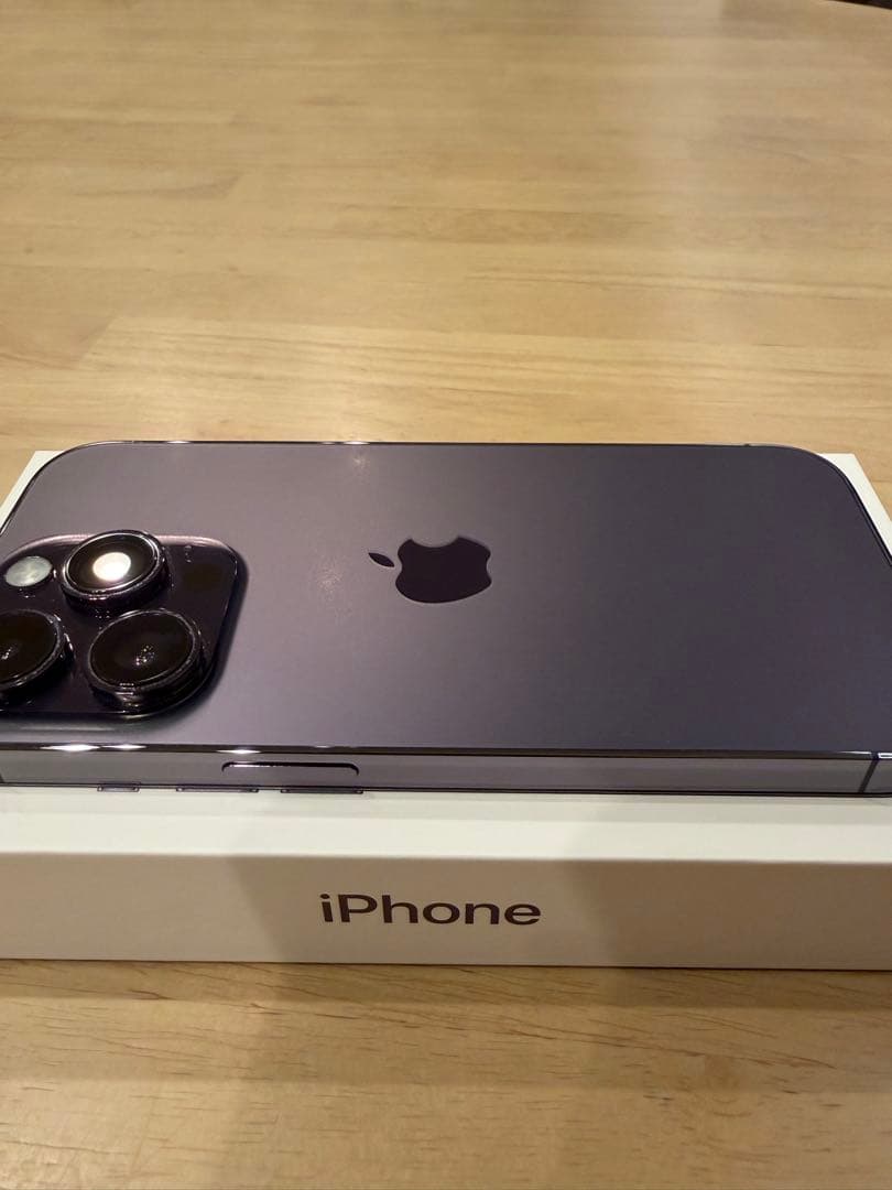 【最終価格】電池100% iPhone 14 Pro 256GB パープル 美品