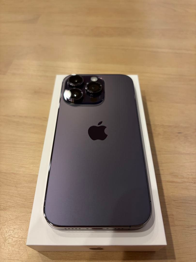 【最終価格】電池100% iPhone 14 Pro 256GB パープル 美品