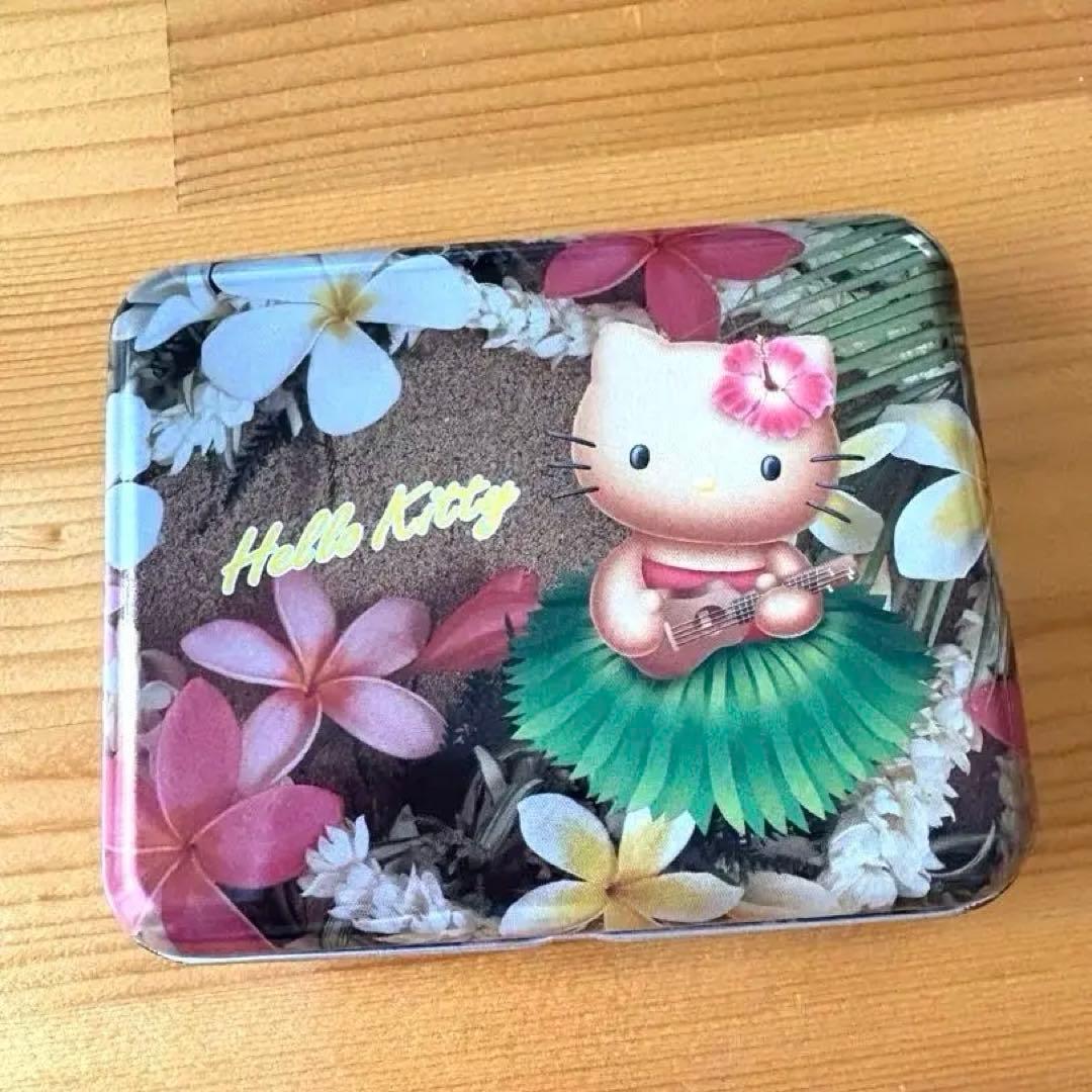 【2002年】日焼けキティ メモ缶 ハワイ レア サンリオ