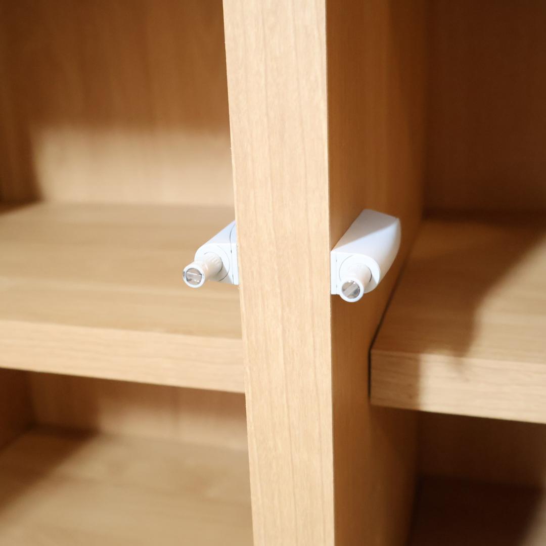 HOTTA WODDY アールデザイン ブックシェルフ アルダー材 キャビネット