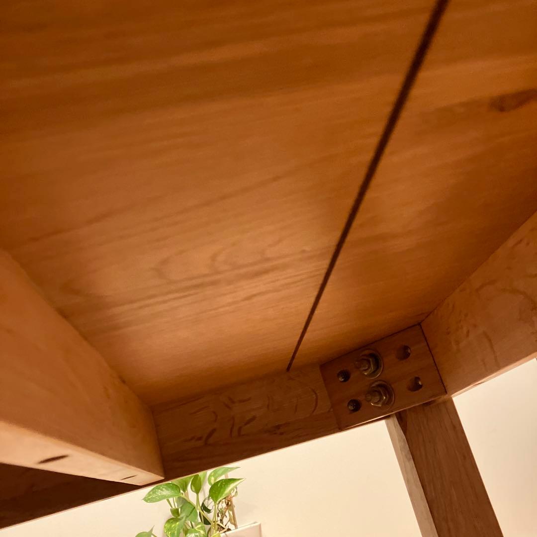 無印　無垢材　オーク材 ダイニングテーブル