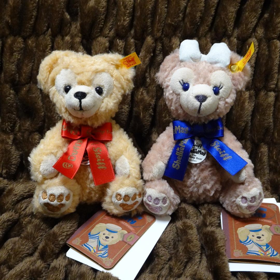新品 シュタイフ ダッフィー シェリーメイ ぬいぐるみ 10周年記念 ディズニー