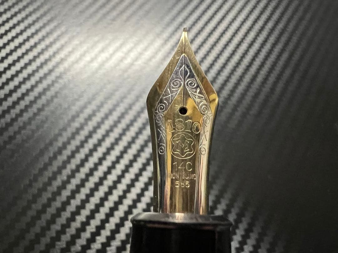 モンブラン 美品 1960年代 149 14C 3帯 F 万年筆