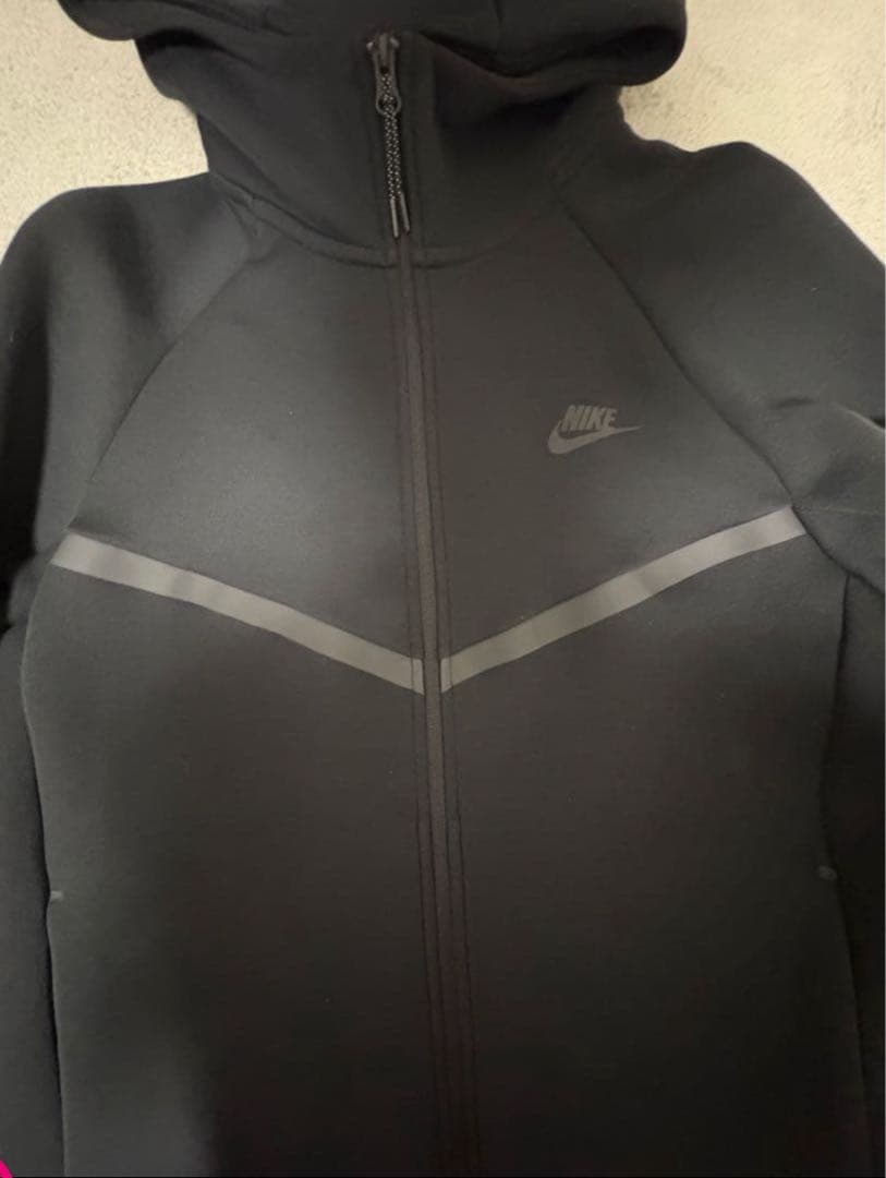 ナイキ　テックフリース　テック　セットアップ　黒　M.Sサイズ