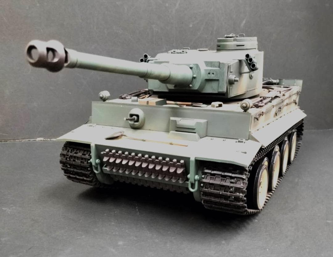 1/16戦車ラジコンタイガーI型迷彩　メタルギア　基板7.0