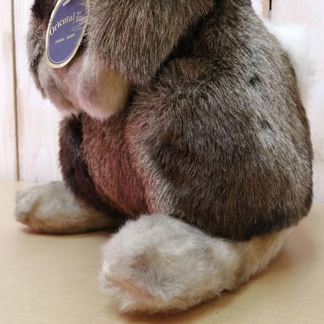 オリエンタルトーイ うさぎ ぬいぐるみ モーゼル タグ付き 国産品 M-809