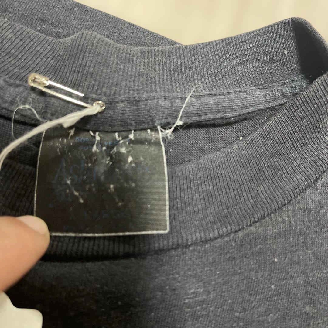 Used 80s ハーレー3DEMBLEM good TシャツXL/フェード