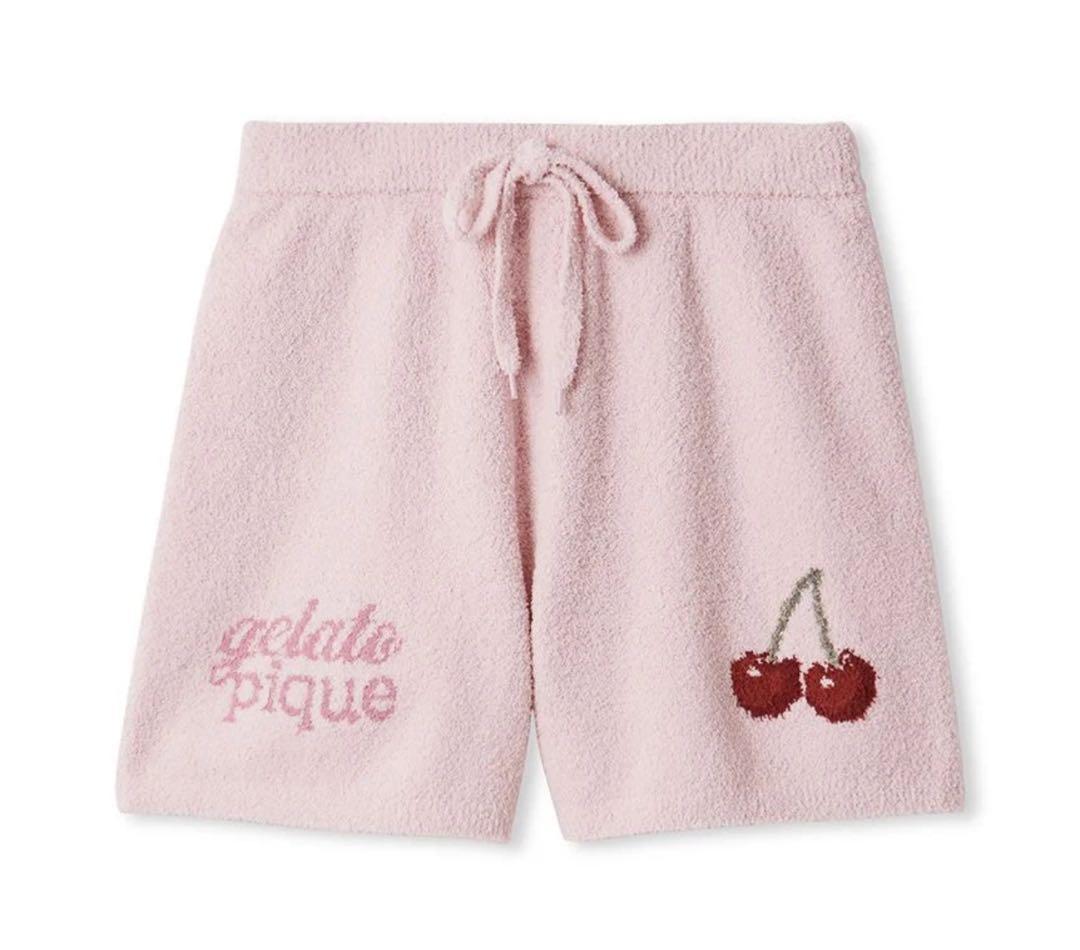 【新品】べビモコチェリージャガードプルオーバー&ショートパンツセット