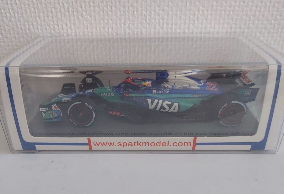 【新品未開封】スパーク 2024ラスベガス VCARB F1 1/43 角田裕毅