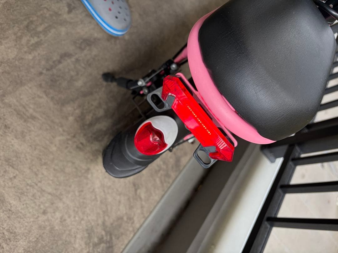 ピンク 折りたたみ 電動アシスト自転車