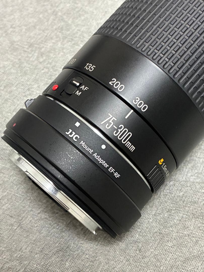 ⭐️美品⭐️Canon EFS 75-300 II & EF-EOS R アダプター
