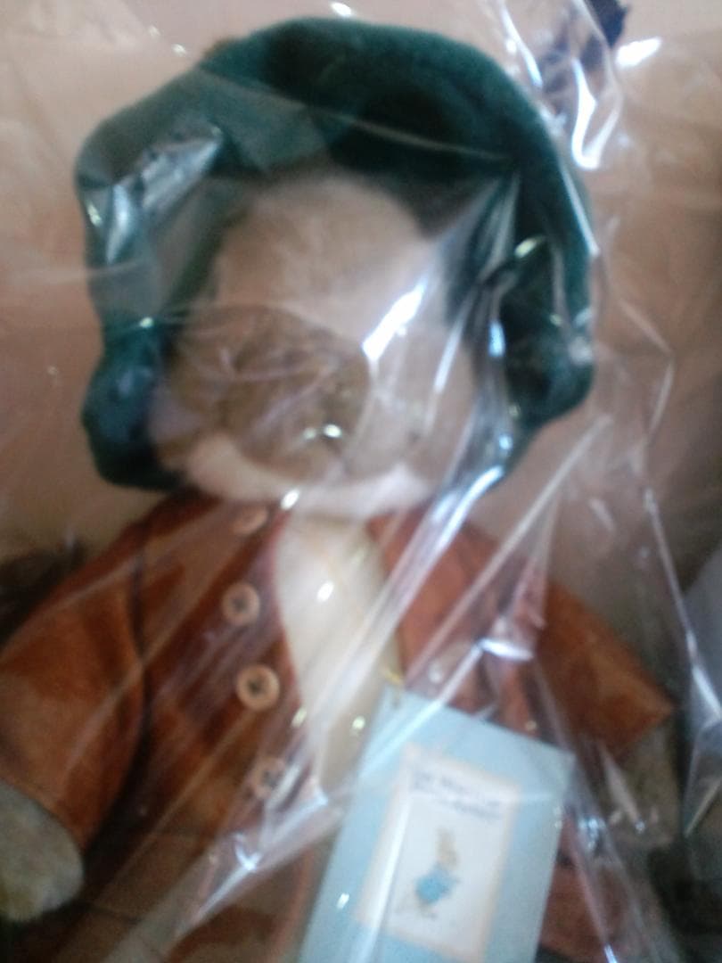 新品☆ピーターラビット☆ベンジャミンバニー☆フロプシー☆ぬいぐるみ　L☆吉徳