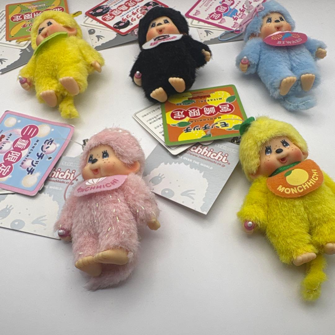 極希少　セキグチ　モンチッチご当地限定品☆ 5体セット☆Monchhichi❗️