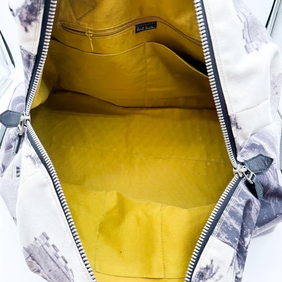 超希少◆ポールスミス クーパー ボストンバッグ 大容量 メンズ マルチカラー