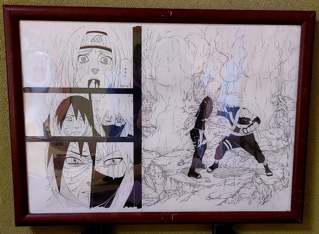 2015年 NARUTO展 名場面ポスター &複製原画レプリカ