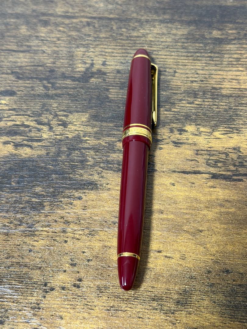新品未使用　長刀　ディープレッド　ふでDEまんねん　NAG セーラー　万年筆
