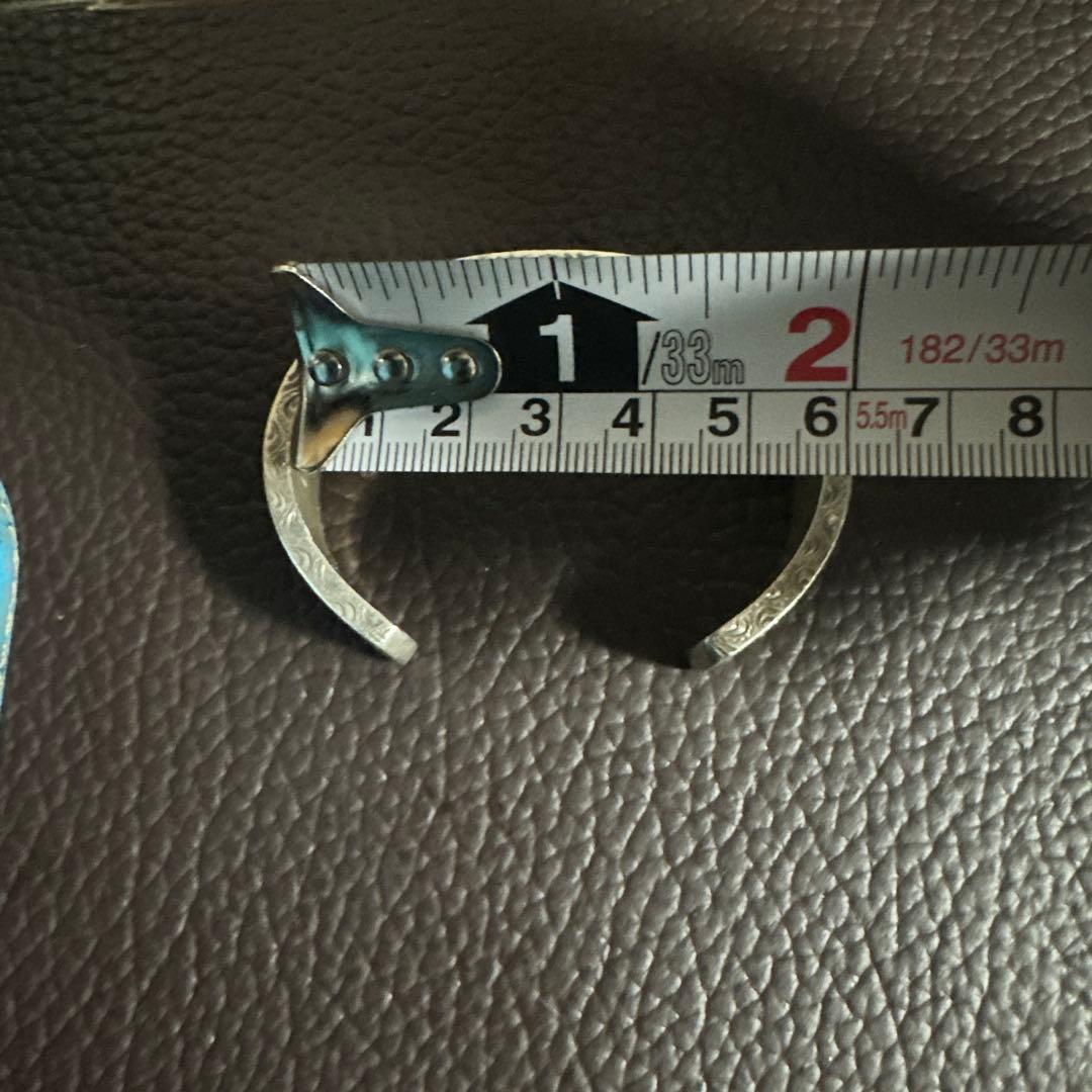 FUNNY D.E. OSCAR スターリングシルバー バングル